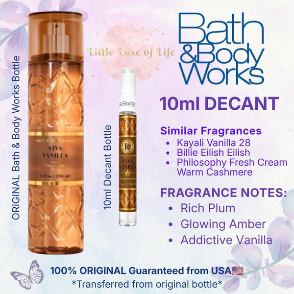BBW 10ml DECANT Fine Fragrance Mist | 100% ORIGINAL USA🇺🇸