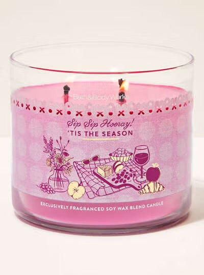 Bath & Body Works 🇺🇸 TIS THE SEASON 3-wick Candle 14.5 oz / 411 g