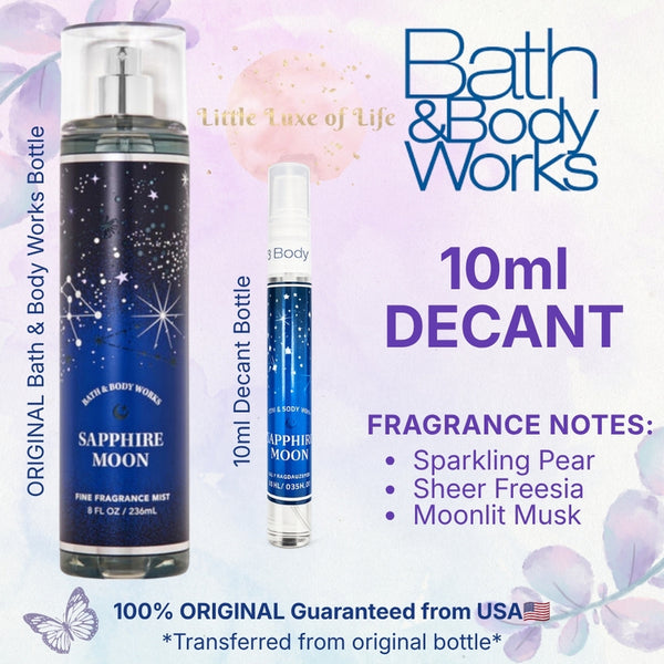 BBW 10ml DECANT Fine Fragrance Mist | 100% ORIGINAL USA🇺🇸