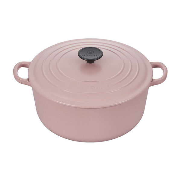 Le Creuset Classic Round Dutch Oven 5.5qt 26cm- MATTE SUGAR PINK