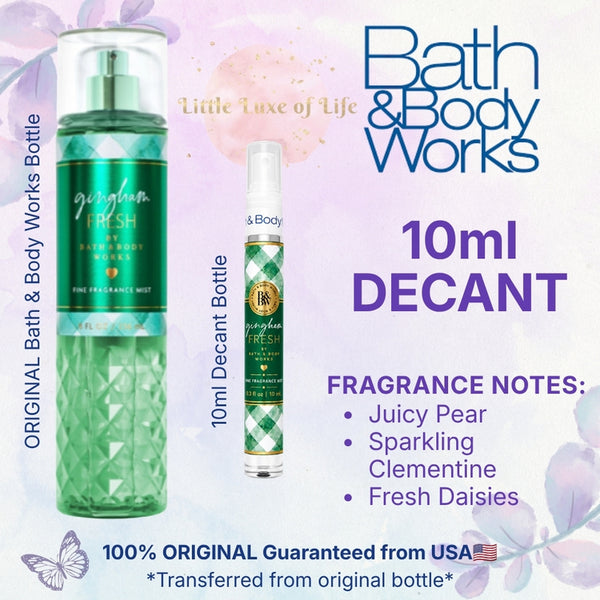 BBW 10ml DECANT Fine Fragrance Mist | 100% ORIGINAL USA🇺🇸
