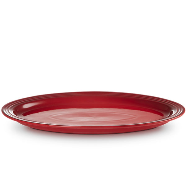 Le Creuset Vancouver Oval Serving Platter 18.25" - CERISE