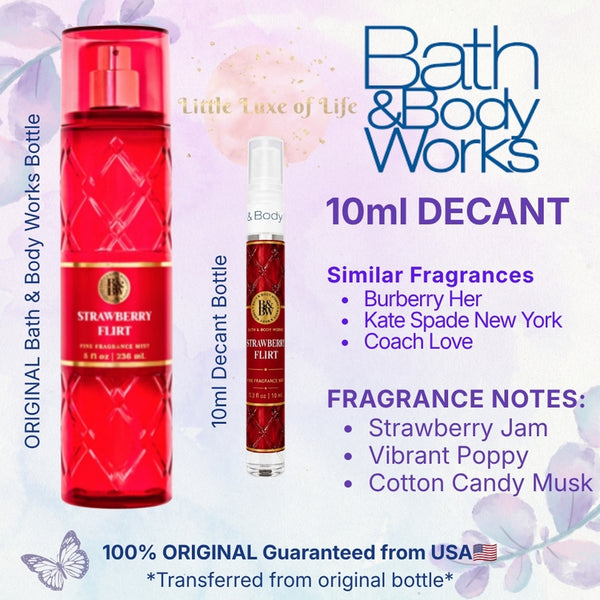 BBW 10ml DECANT Fine Fragrance Mist | 100% ORIGINAL USA🇺🇸