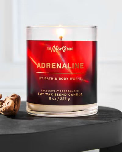 Bath & Body Works 🇺🇸 ADRENALINE single-wick Candle 8 oz / 227g