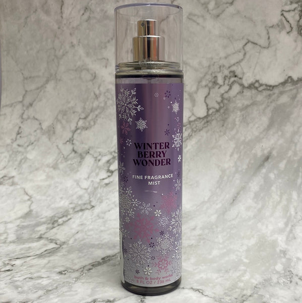 Bath & Body Works WINTERBERRY WONDER Fine Fragrance Mist