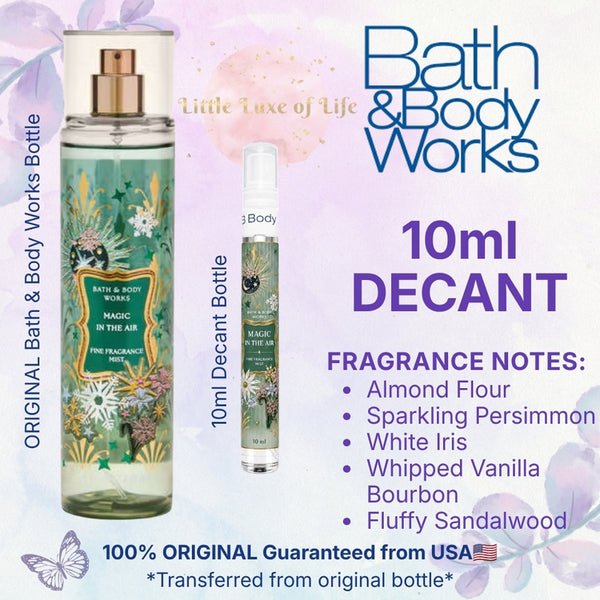 BBW 10ml DECANT Fine Fragrance Mist | 100% ORIGINAL USA🇺🇸