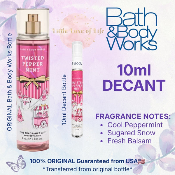 BBW 10ml DECANT Fine Fragrance Mist | 100% ORIGINAL USA🇺🇸