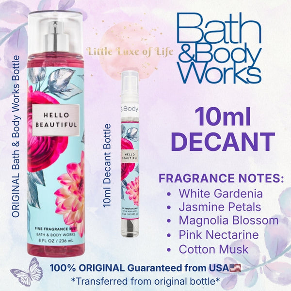 BBW 10ml DECANT Fine Fragrance Mist | 100% ORIGINAL USA🇺🇸
