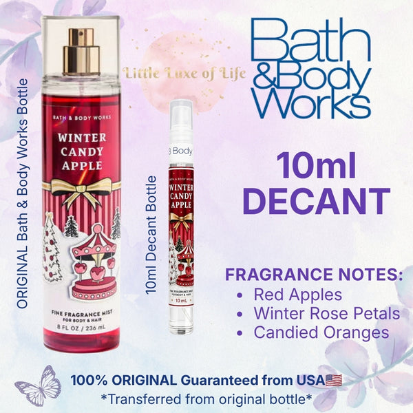 BBW 10ml DECANT Fine Fragrance Mist | 100% ORIGINAL USA🇺🇸