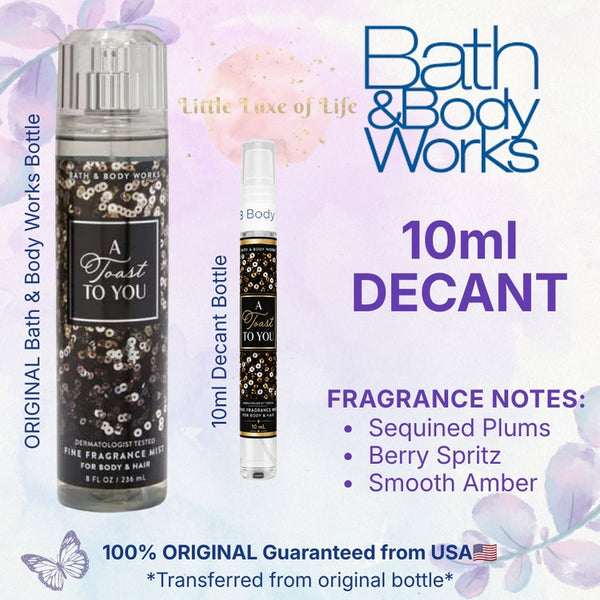 BBW 10ml DECANT Fine Fragrance Mist | 100% ORIGINAL USA🇺🇸
