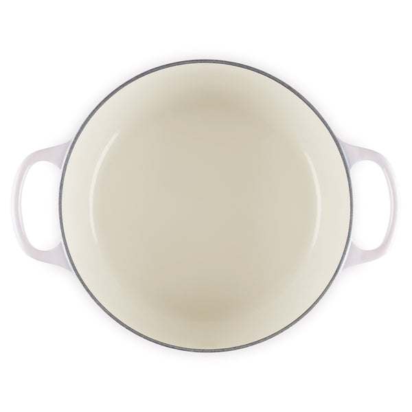 Le Creuset LIMITED EDITION Wicked Collection Glinda Embossed Signature Round Dutch Oven 4.5qt - SHELL PINK