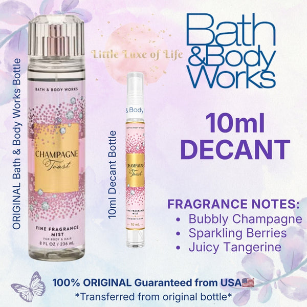 BBW 10ml DECANT Fine Fragrance Mist | 100% ORIGINAL USA🇺🇸