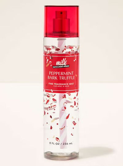Bath & Body Works 🇺🇸 PEPPERMINT BARK TRUFFLE Fine Fragrance Mist 8 fl oz /236mL