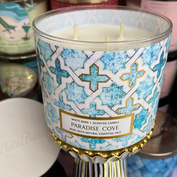 Bath & Body Works PARADISE COVE 3-wick Candle 14.5 oz / 411 g