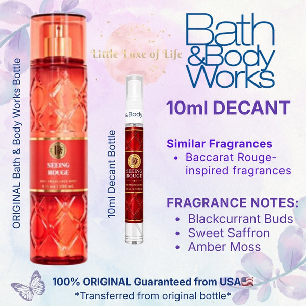 BBW 10ml DECANT Fine Fragrance Mist | 100% ORIGINAL USA🇺🇸