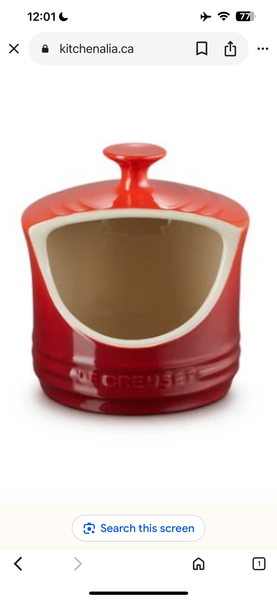 Le Creuset Salt Keeper (SECOND CHOIX) - CERISE