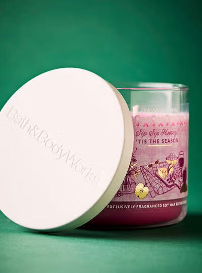 Bath & Body Works 🇺🇸 TIS THE SEASON 3-wick Candle 14.5 oz / 411 g