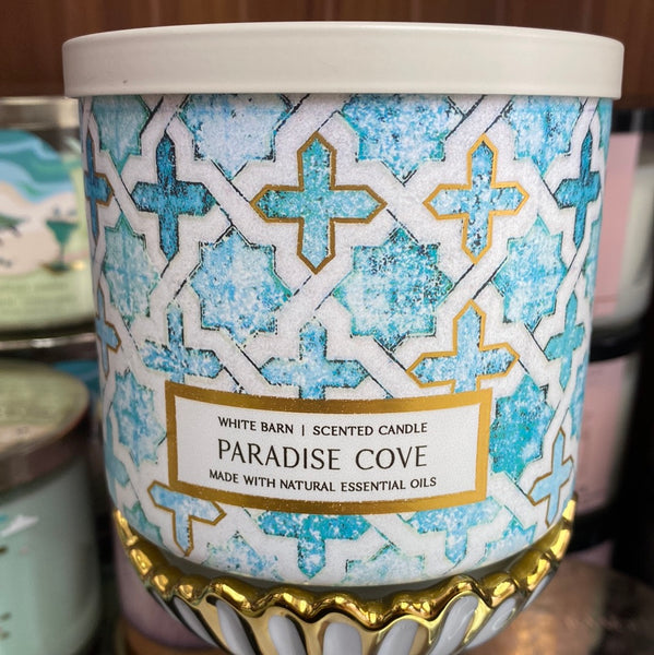 Bath & Body Works PARADISE COVE 3-wick Candle 14.5 oz / 411 g