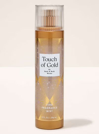 Bath & Body Works 🇺🇸 TOUCH OF GOLD Fine Fragrance Mist 8 fl oz /236mL