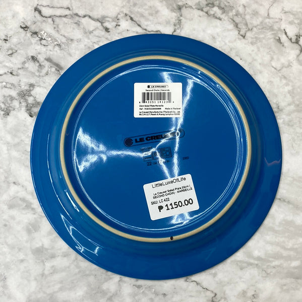 Le Creuset Salad Plate 22cm ( SECOND CHOIX) - MARSEILLE