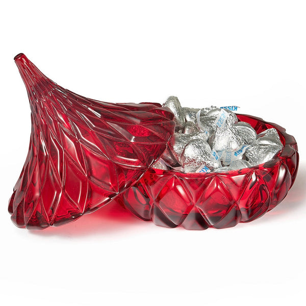 GODINGER Hershey's Kisses Candy Dish - RED