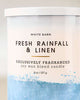 Bath & Body Works 🇺🇸 FRESH RAINFALL & LINEN single-wick Candle 8 oz / 227g