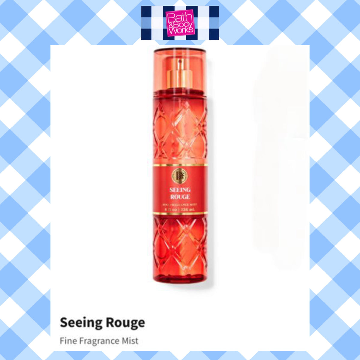 Bath & Body Works SEEING ROUGE Fine Fragrance Mist – LittleLuxeOfLife