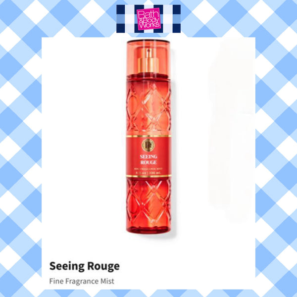 Bath & Body Works 🇺🇸 SEEING ROUGE Fine Fragrance Mist 8 fl oz /236mL