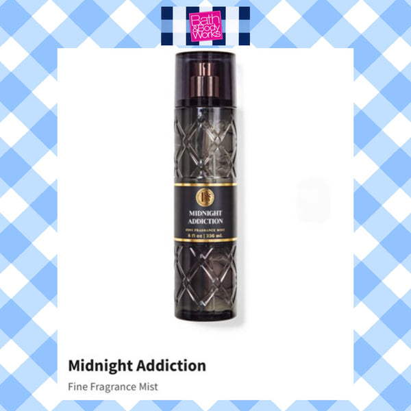 Bath & Body Works 🇺🇸 MIDNIGHT ADDICTION Fine Fragrance Mist 8 fl oz /236mL