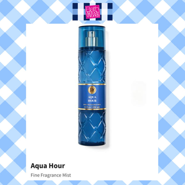 Bath & Body Works 🇺🇸 AQUA HOUR Fine Fragrance Mist 8 fl oz /236mL