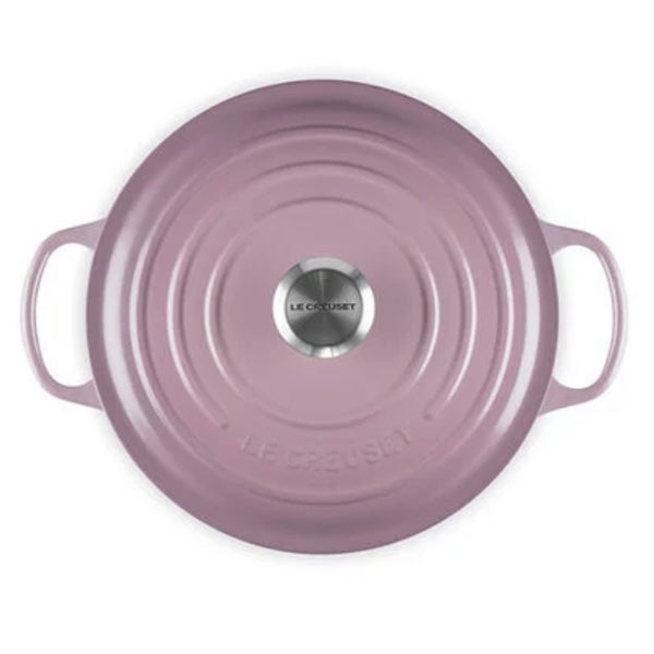 Le Creuset Signature Round Deep Dutch Oven, 6.5 Qt.  26cm - MAUVE PINK