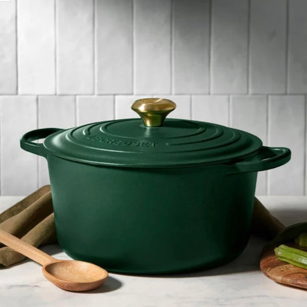 Le Creuset Signature Round Deep Dutch Oven, 6.5 Qt.  26cm - FORET