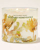 Bath & Body Works 🇺🇸 BACKYARD HONEYSUCKLE 3-wick Candle 14.5 oz / 411 g (B)