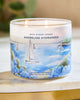 Bath & Body Works 🇺🇸 SHORELINE HYDRANGEA 3-wick Candle 14.5 oz / 411 g