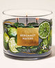 Bath & Body Works 🇺🇸 BERGAMOT WATERS 3-wick Candle 14.5 oz / 411 g