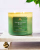 Bath & Body Works 🇺🇸 EUCALYPTUS MINT 3-wick Candle 14.5 oz / 411 g