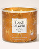 Bath & Body Works 🇺🇸 TOUCH OF GOLD 3-wick Candle 14.5 oz / 411 g