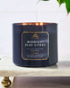 Bath & Body Works 🇺🇸 MIDNIGHT BLUE CITRUS 3-wick Candle 14.5 oz / 411 g