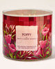 Bath & Body Works 🇺🇸 POPPY 3-wick Candle 14.5 oz / 411 g
