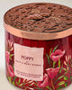 Bath & Body Works 🇺🇸 POPPY 3-wick Candle 14.5 oz / 411 g