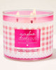 Bath & Body Works 🇺🇸 GINGHAM GORGEOUS 3-wick Candle 14.5 oz / 411 g