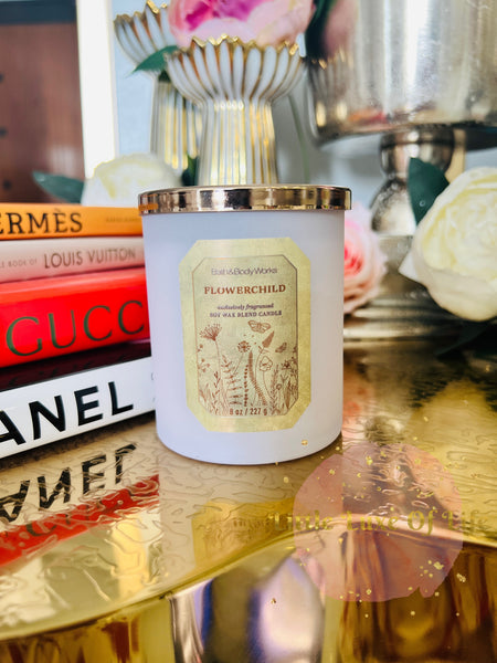 Bath & Body Works 🇺🇸 FLOWERCHILD single-wick Candle 7 oz / 198g