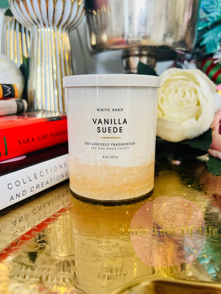 Bath & Body Works 🇺🇸 VANILLA SUEDE single-wick Candle 7 oz / 198g
