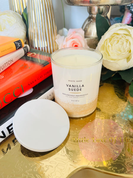 Bath & Body Works 🇺🇸 VANILLA SUEDE single-wick Candle 7 oz / 198g