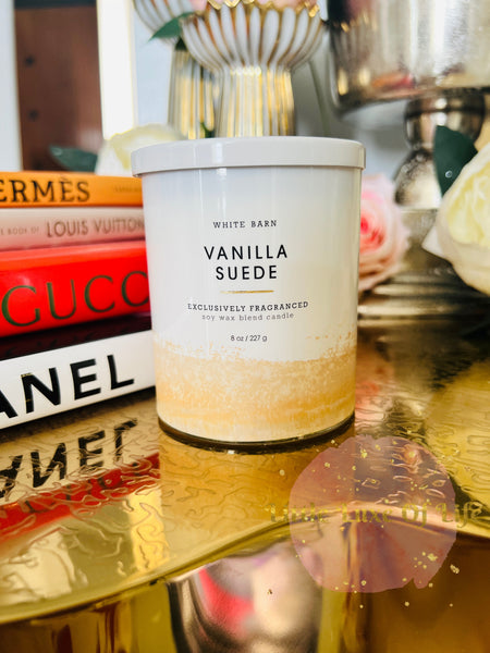 Bath & Body Works 🇺🇸 VANILLA SUEDE single-wick Candle 7 oz / 198g