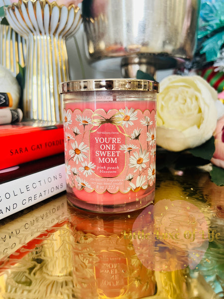 Bath & Body Works 🇺🇸 YOU'RE ONE SWEET MOM single-wick Candle 7 oz / 198g