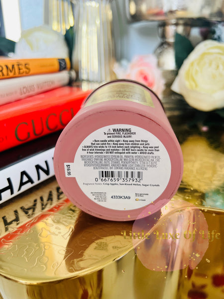 Bath & Body Works 🇺🇸 PINK APPLE PUNCH single-wick Candle 7 oz / 198g