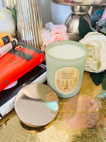 Bath & Body Works 🇺🇸 SPRINGTIME IN PARIS single-wick Candle 7 oz / 198g