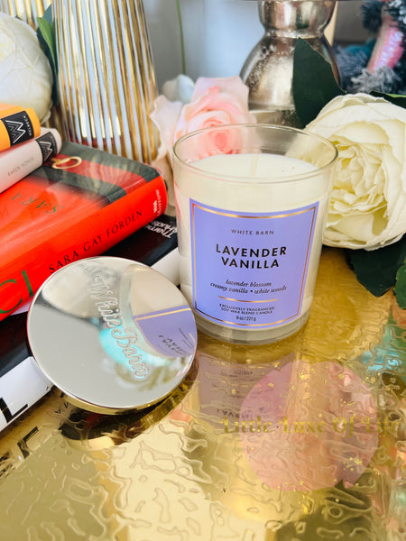 Bath & Body Works 🇺🇸 LAVENDER VANILLA single-wick Candle 7 oz / 198g