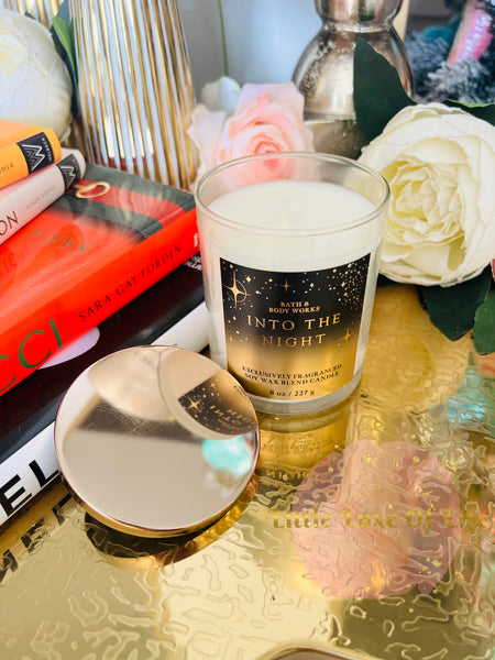 Bath & Body Works 🇺🇸 INTO A NIGHT single-wick Candle 7 oz / 198g